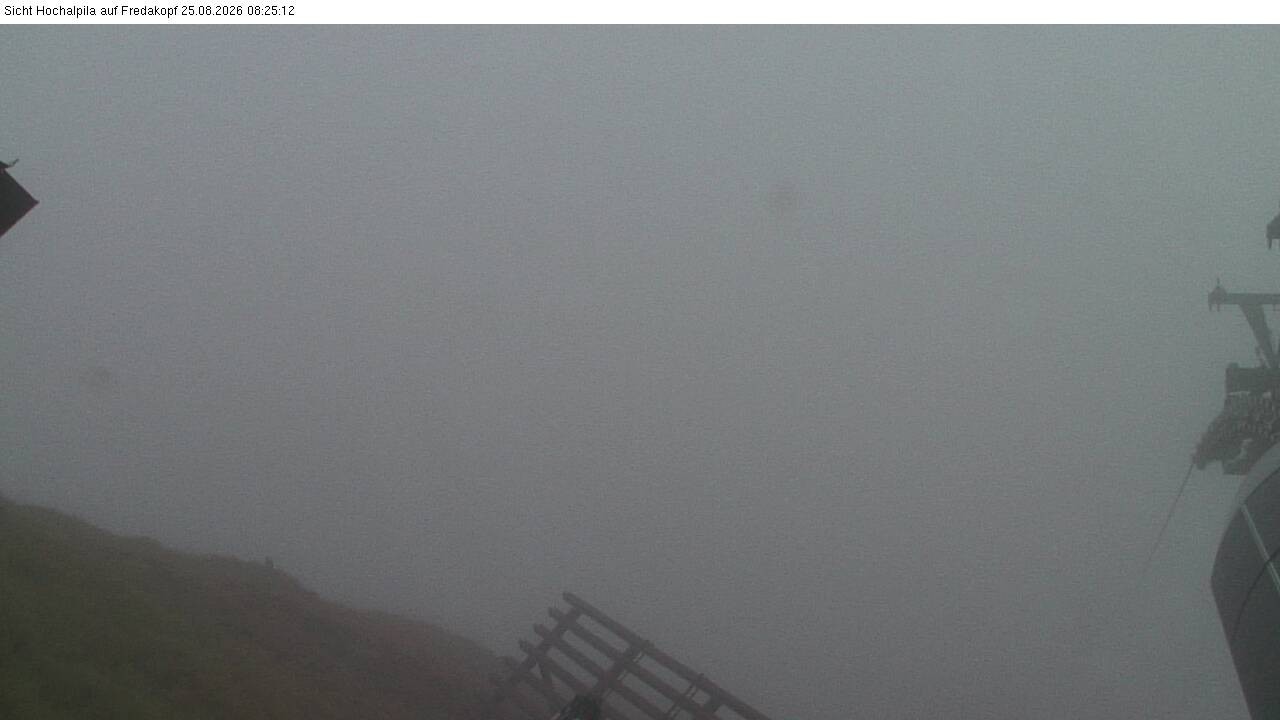 Archiv Foto Webcam Hochalpila Bahn in der Silvretta Montafon