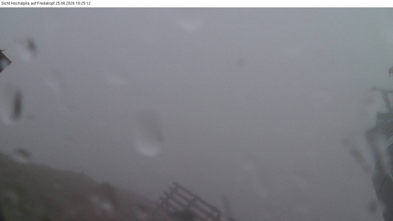 Archiv Foto Webcam Hochalpila Bahn in der Silvretta Montafon