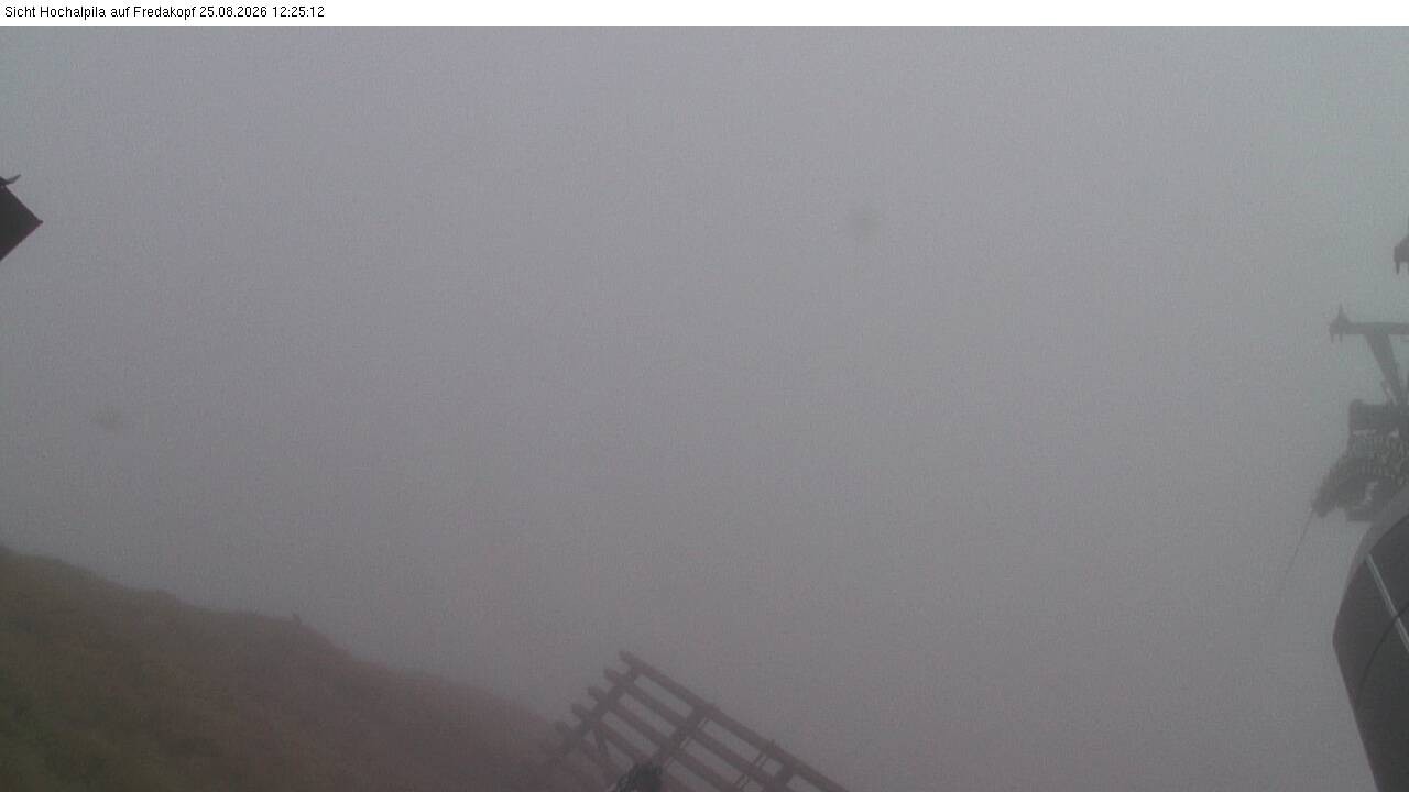 Archiv Foto Webcam Hochalpila Bahn in der Silvretta Montafon
