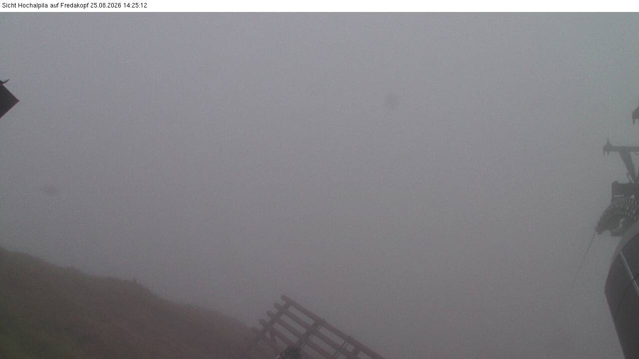 Archiv Foto Webcam Hochalpila Bahn in der Silvretta Montafon