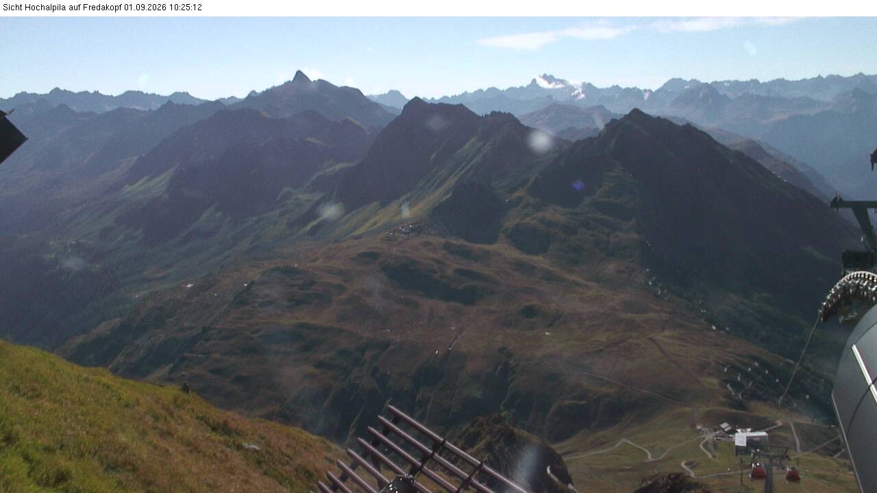 Archived image Webcam Hochalpila Gondola 