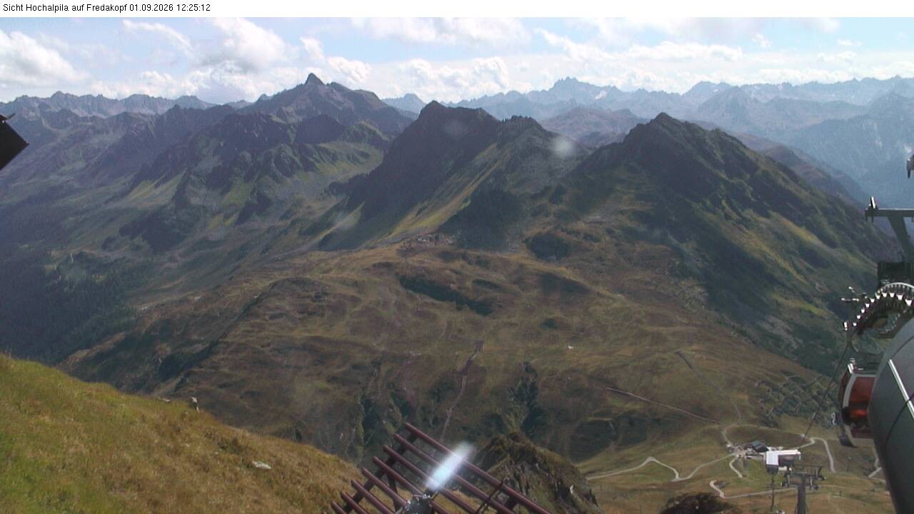 Archived image Webcam Hochalpila Gondola 