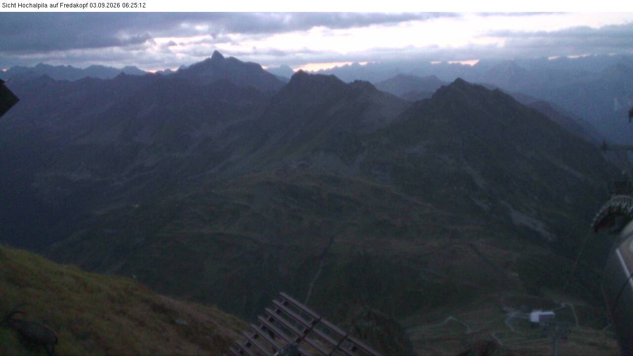 Archiv Foto Webcam Hochalpila Bahn in der Silvretta Montafon