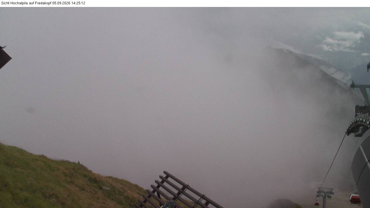 Archiv Foto Webcam Hochalpila Bahn in der Silvretta Montafon