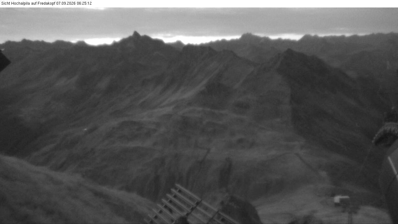 Archiv Foto Webcam Hochalpila Bahn in der Silvretta Montafon