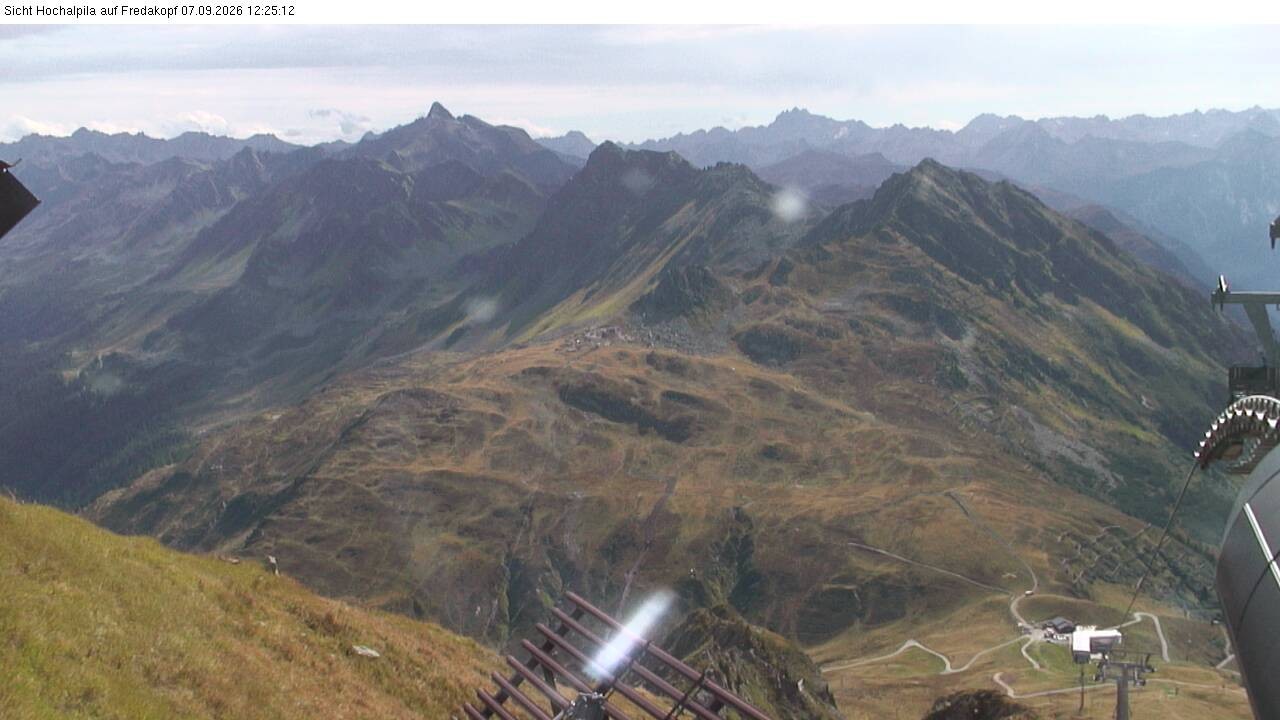 Archiv Foto Webcam Hochalpila Bahn in der Silvretta Montafon