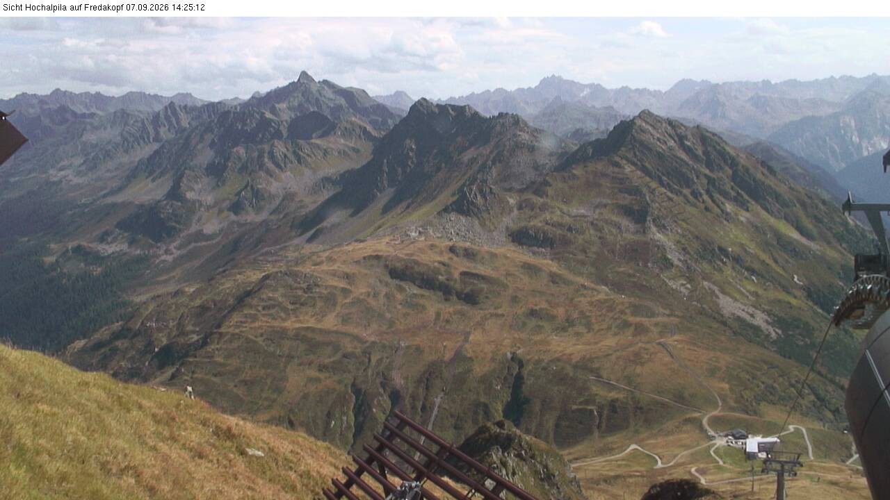 Archiv Foto Webcam Hochalpila Bahn in der Silvretta Montafon