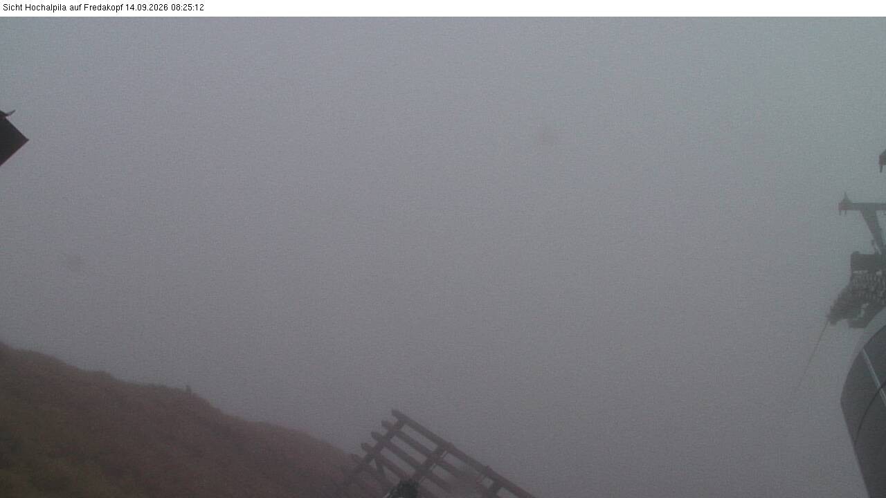 Archived image Webcam Hochalpila Gondola 