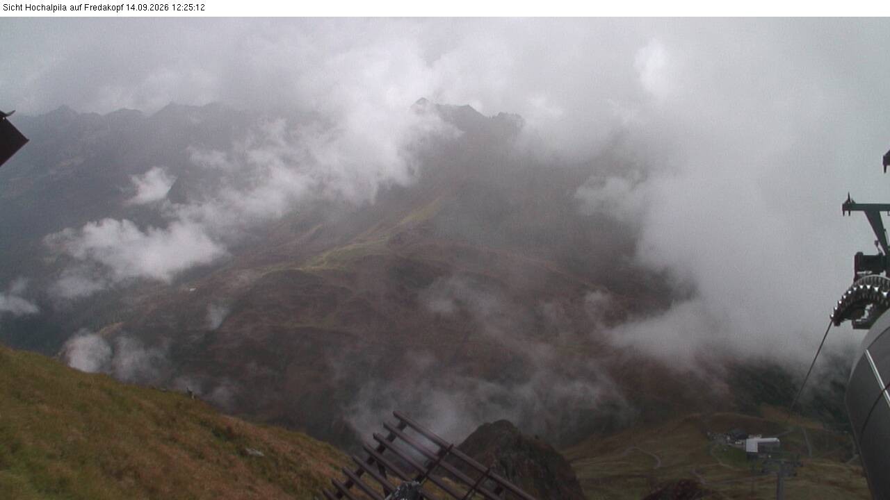 Archived image Webcam Hochalpila Gondola 