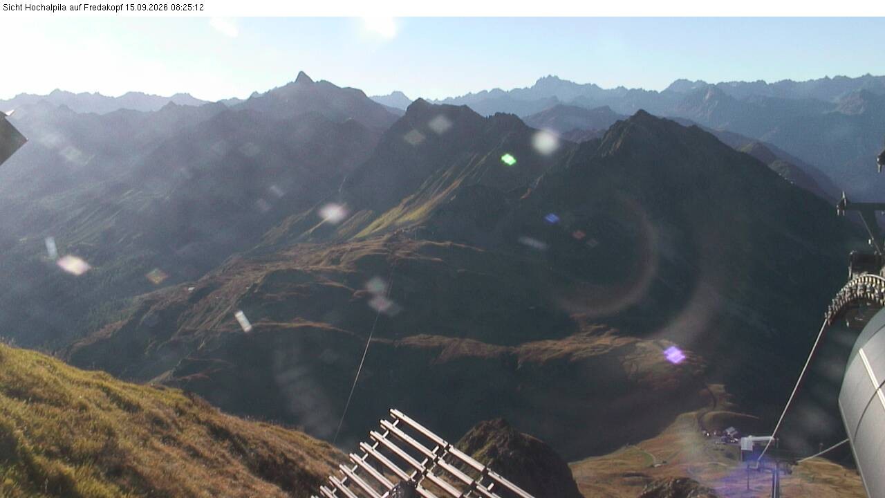 Archived image Webcam Hochalpila Gondola 