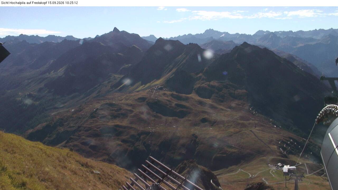 Archived image Webcam Hochalpila Gondola 