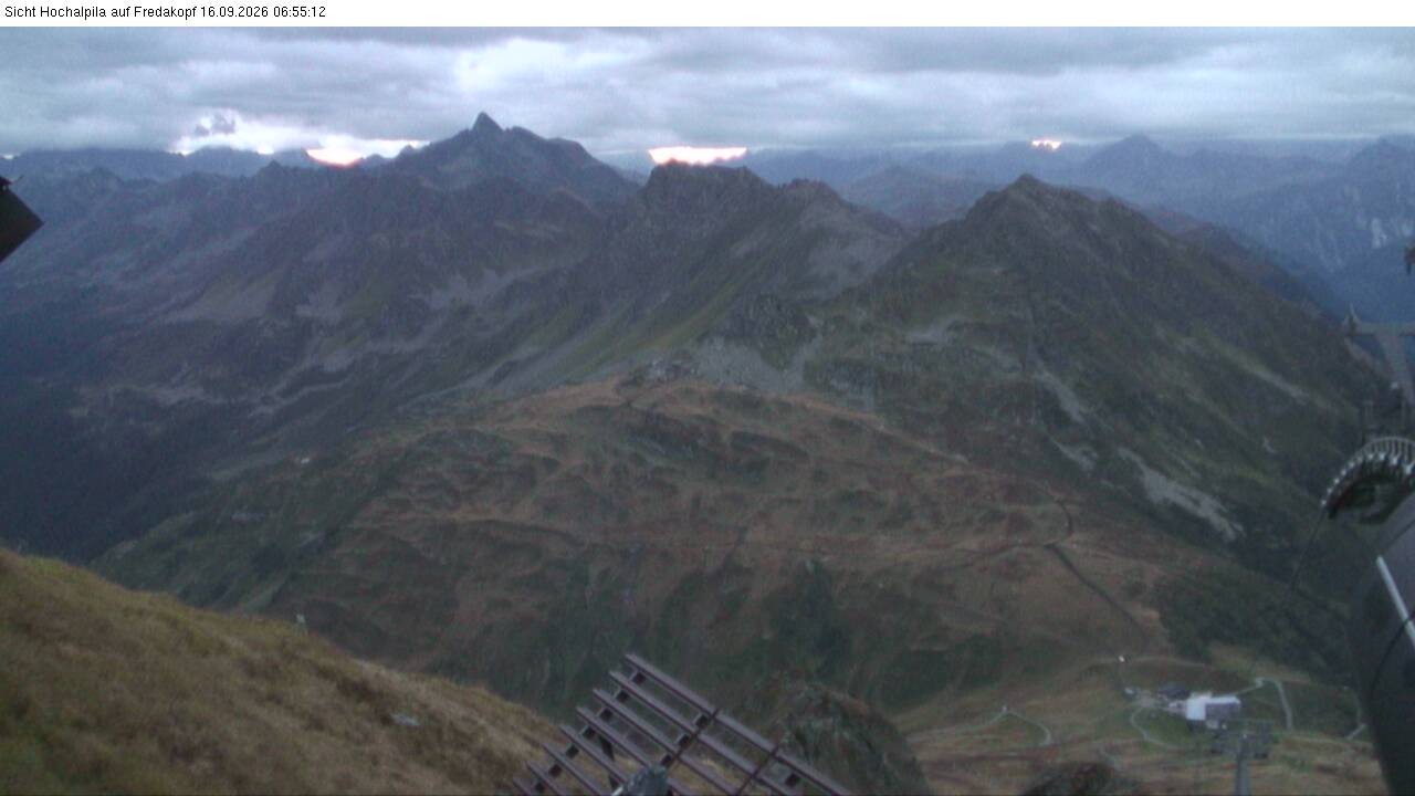 Archiv Foto Webcam Hochalpila Bahn in der Silvretta Montafon