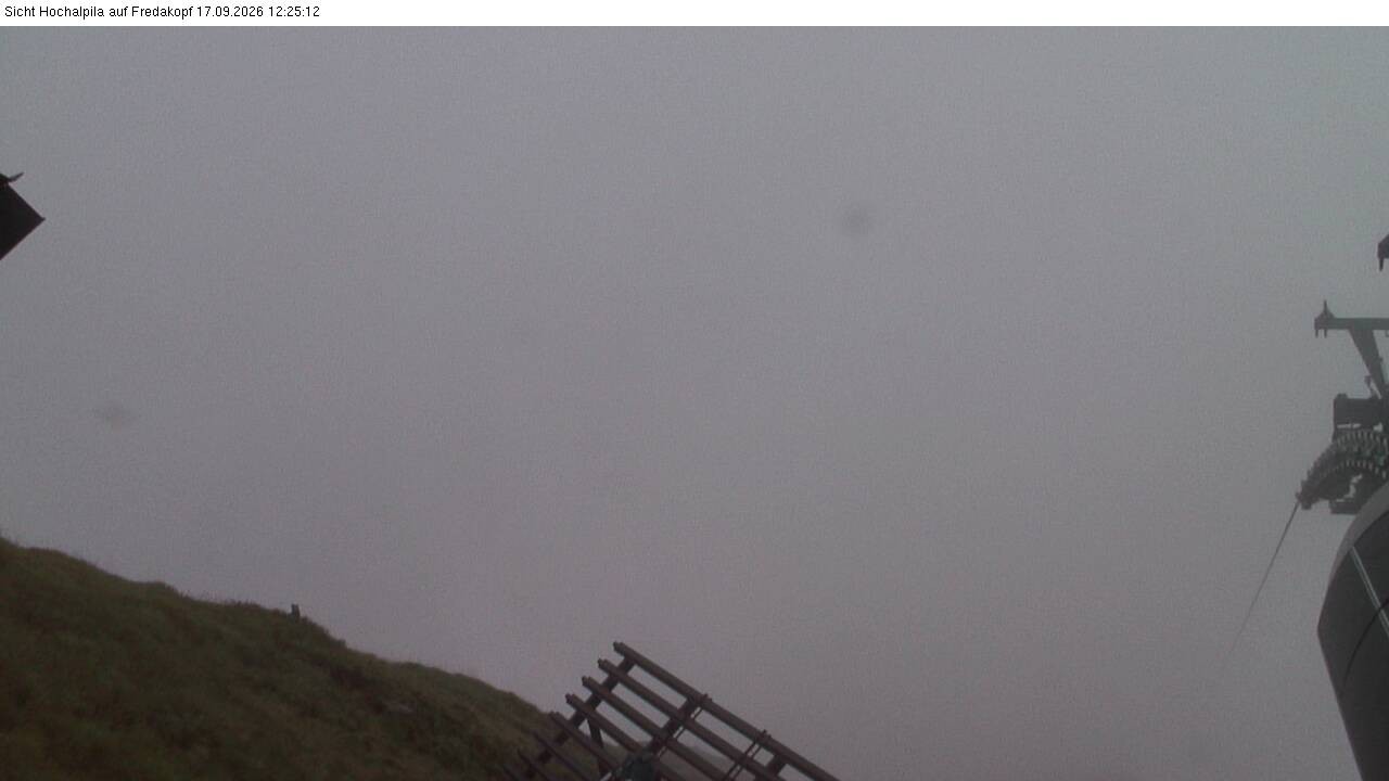 Archiv Foto Webcam Hochalpila Bahn in der Silvretta Montafon
