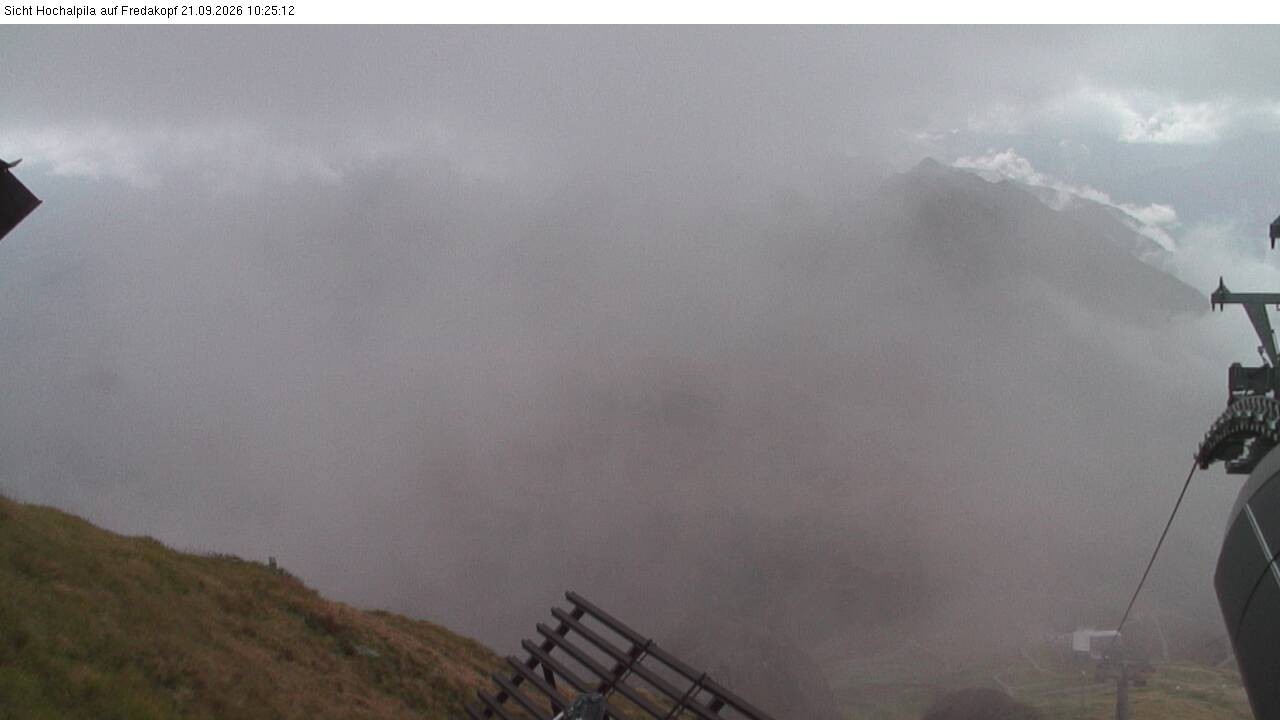 Archiv Foto Webcam Hochalpila Bahn in der Silvretta Montafon