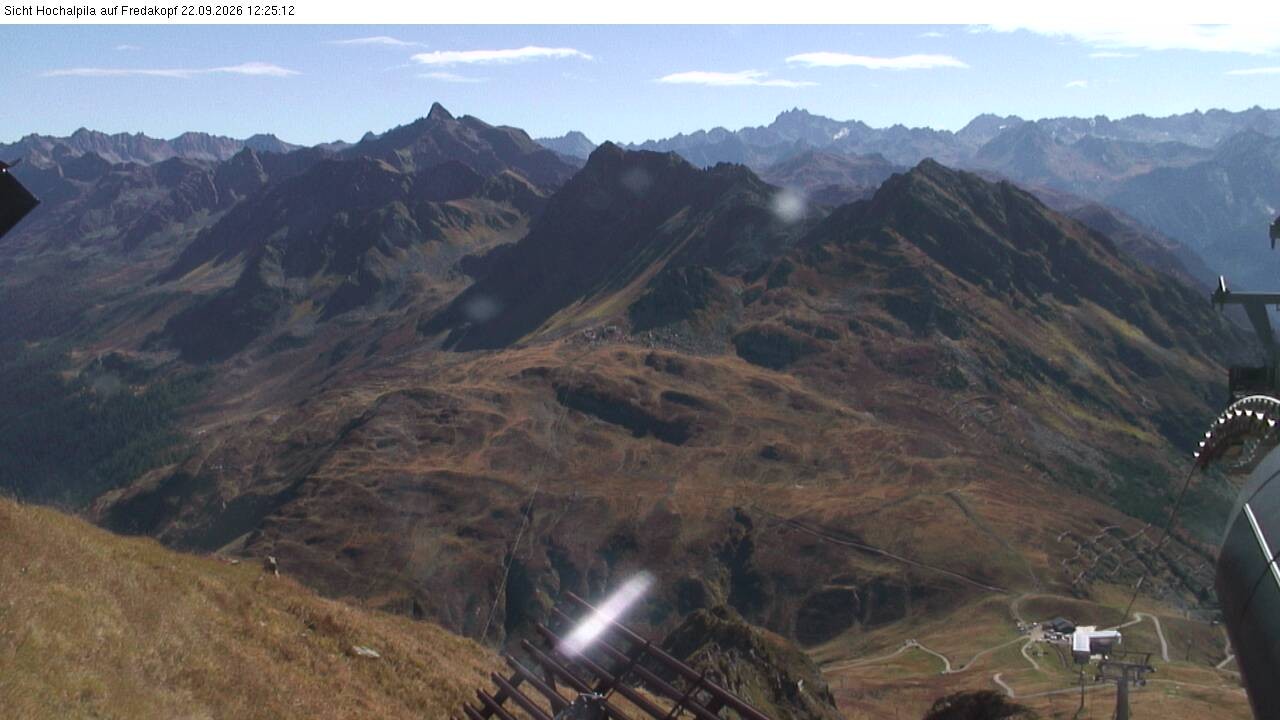 Archived image Webcam Hochalpila Gondola 