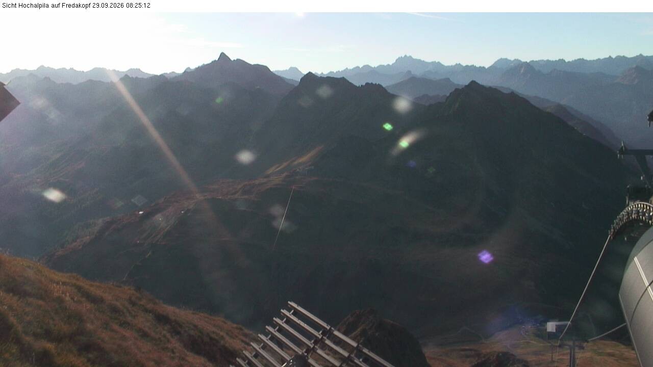 Archived image Webcam Hochalpila Gondola 