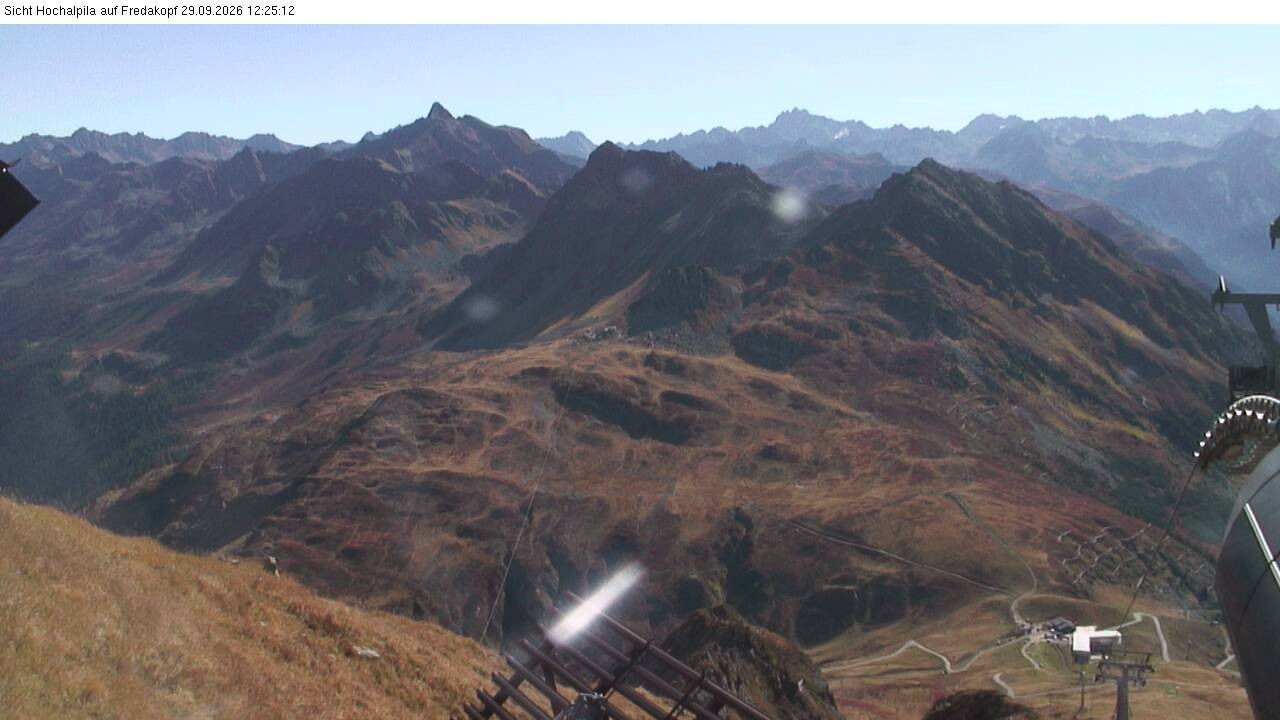 Archived image Webcam Hochalpila Gondola 