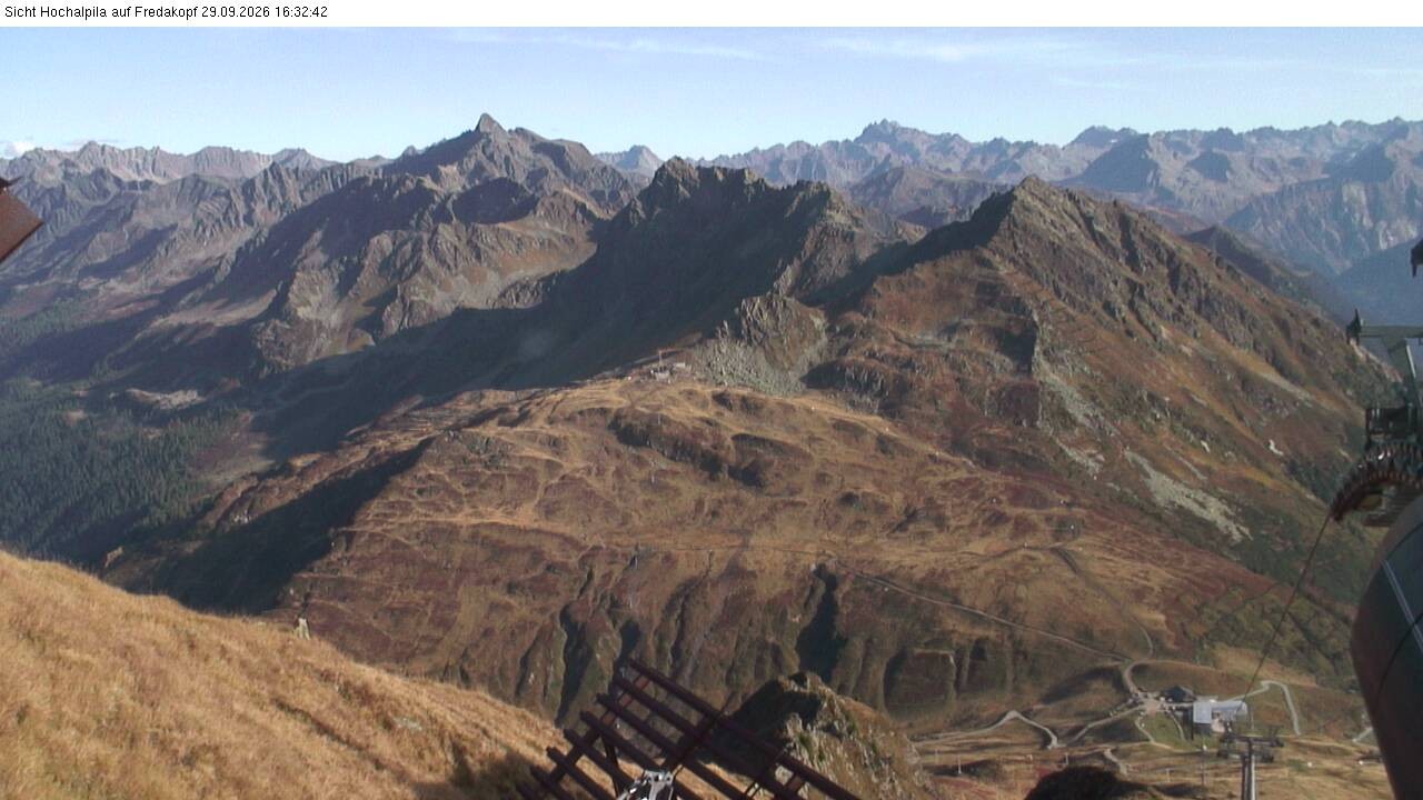 Archived image Webcam Hochalpila Gondola 