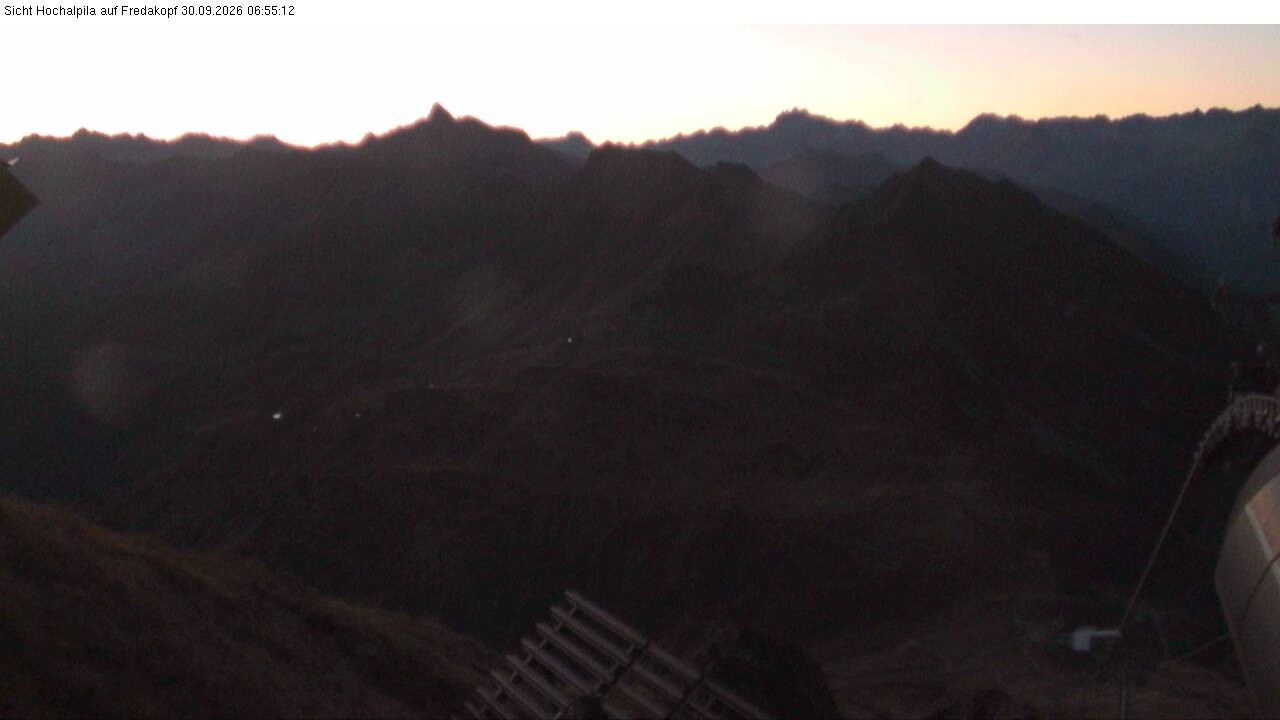 Archiv Foto Webcam Hochalpila Bahn in der Silvretta Montafon