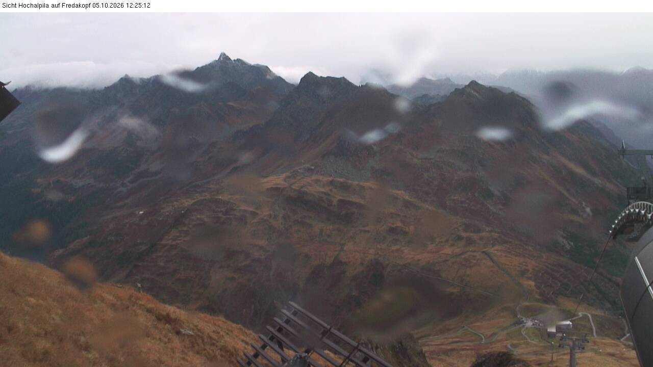 Archiv Foto Webcam Hochalpila Bahn in der Silvretta Montafon