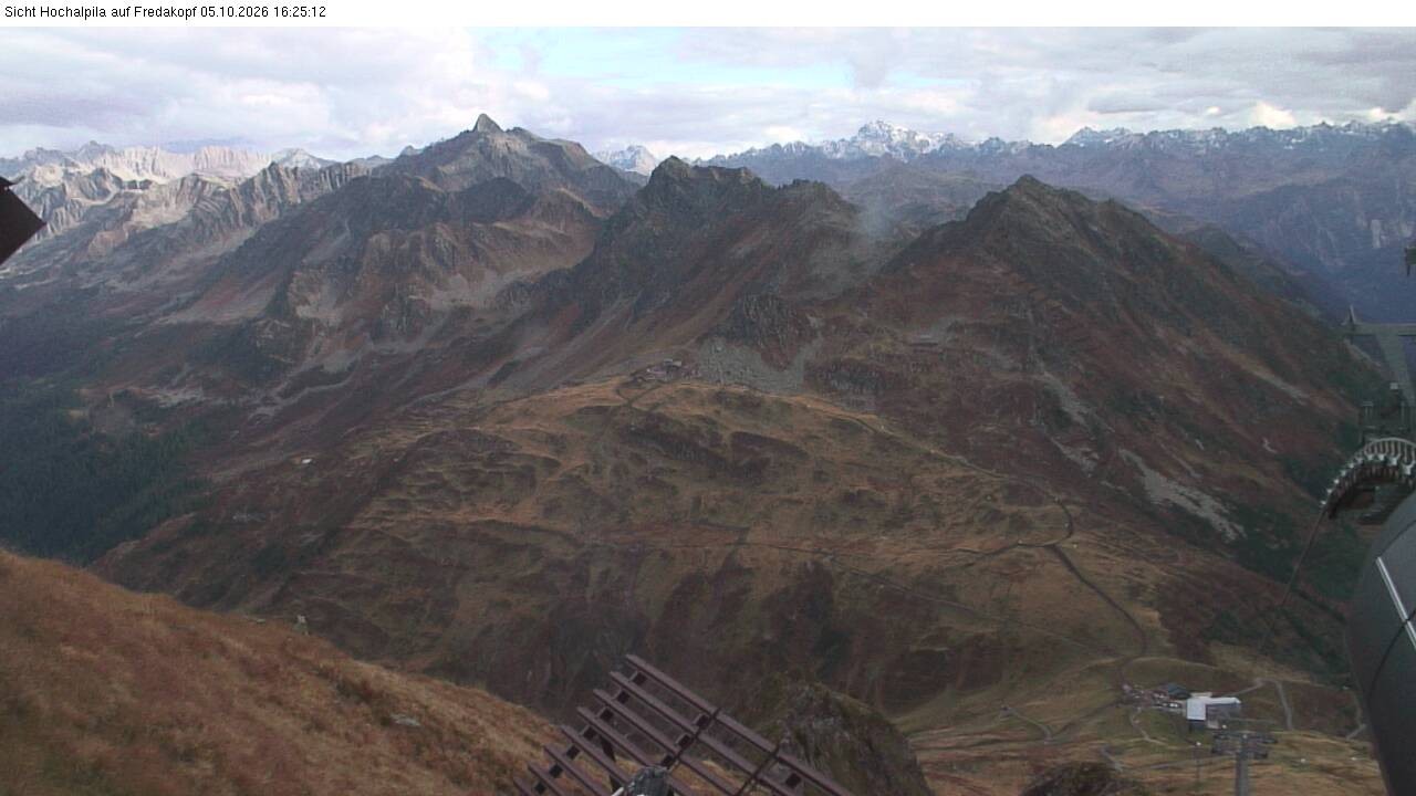 Archiv Foto Webcam Hochalpila Bahn in der Silvretta Montafon