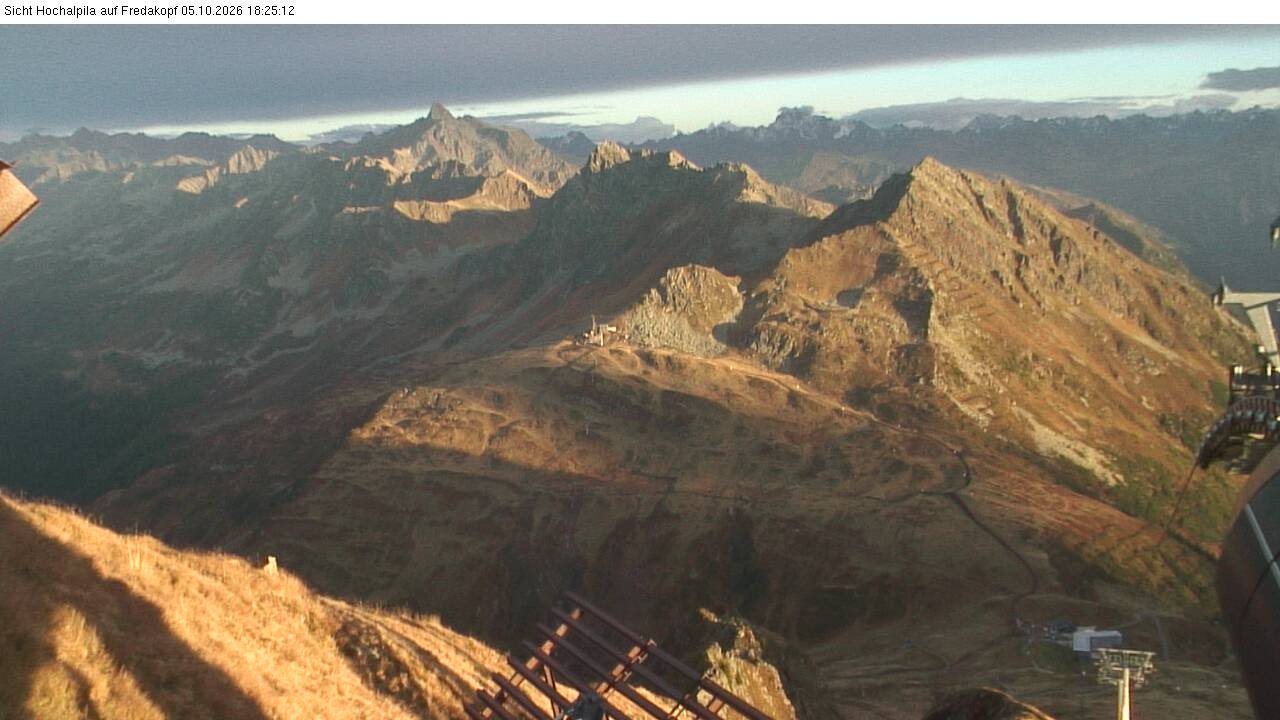 Archiv Foto Webcam Hochalpila Bahn in der Silvretta Montafon