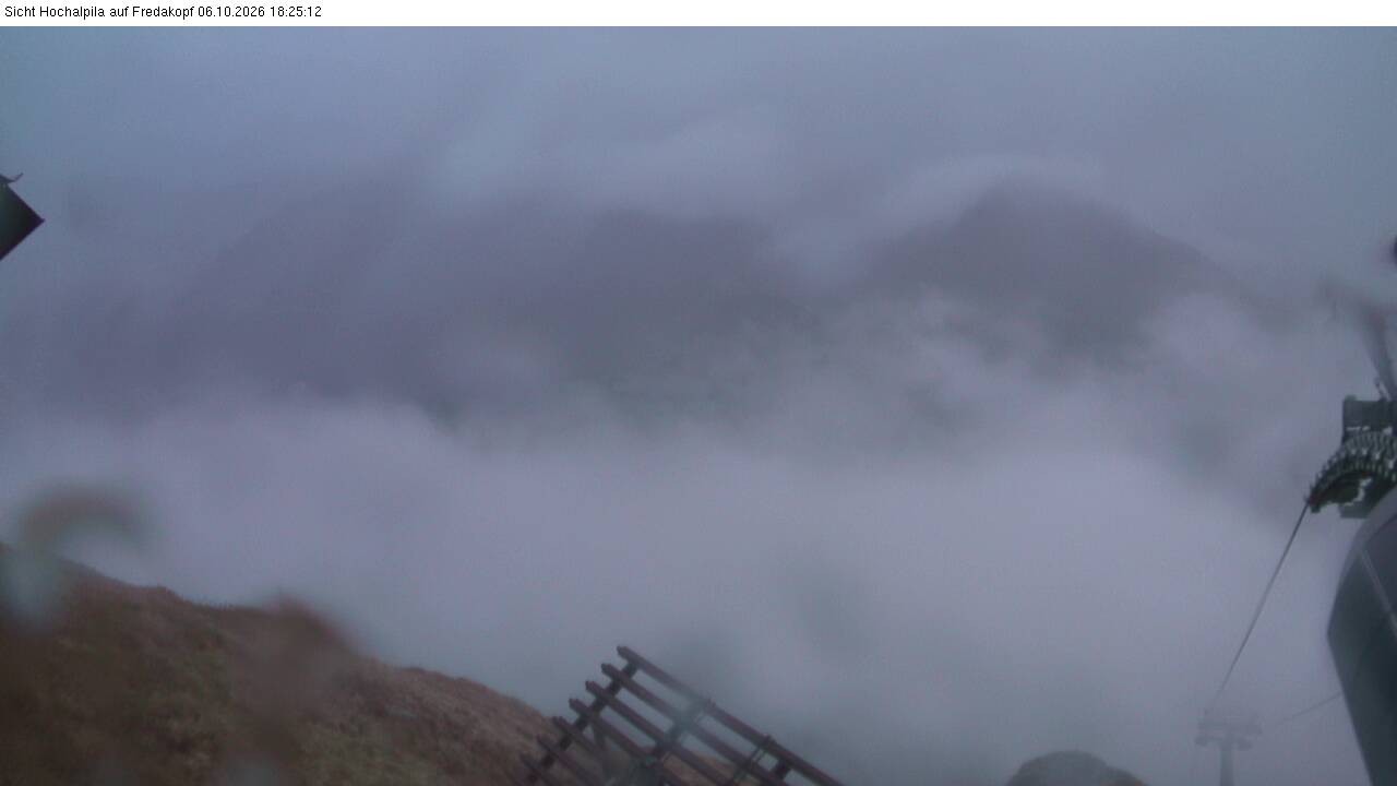 Archiv Foto Webcam Hochalpila Bahn in der Silvretta Montafon