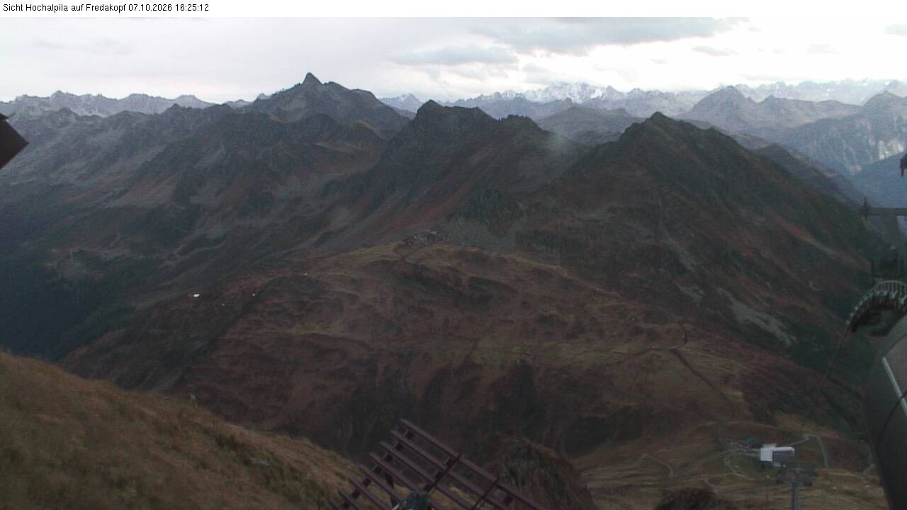 Archiv Foto Webcam Hochalpila Bahn in der Silvretta Montafon