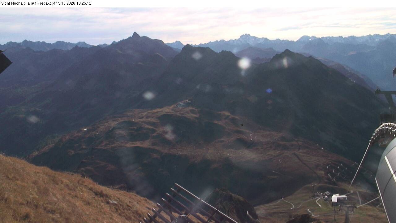 Archiv Foto Webcam Hochalpila Bahn in der Silvretta Montafon