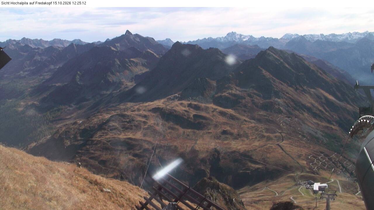Archiv Foto Webcam Hochalpila Bahn in der Silvretta Montafon