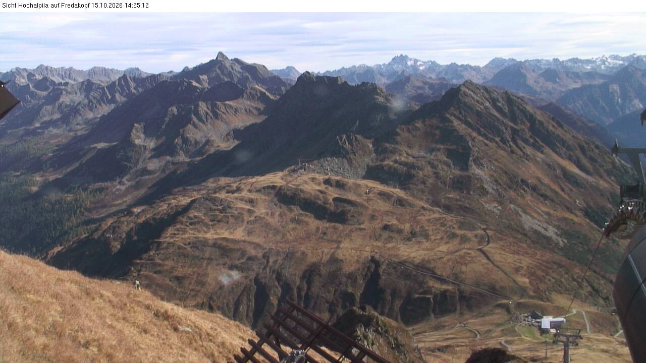 Archiv Foto Webcam Hochalpila Bahn in der Silvretta Montafon