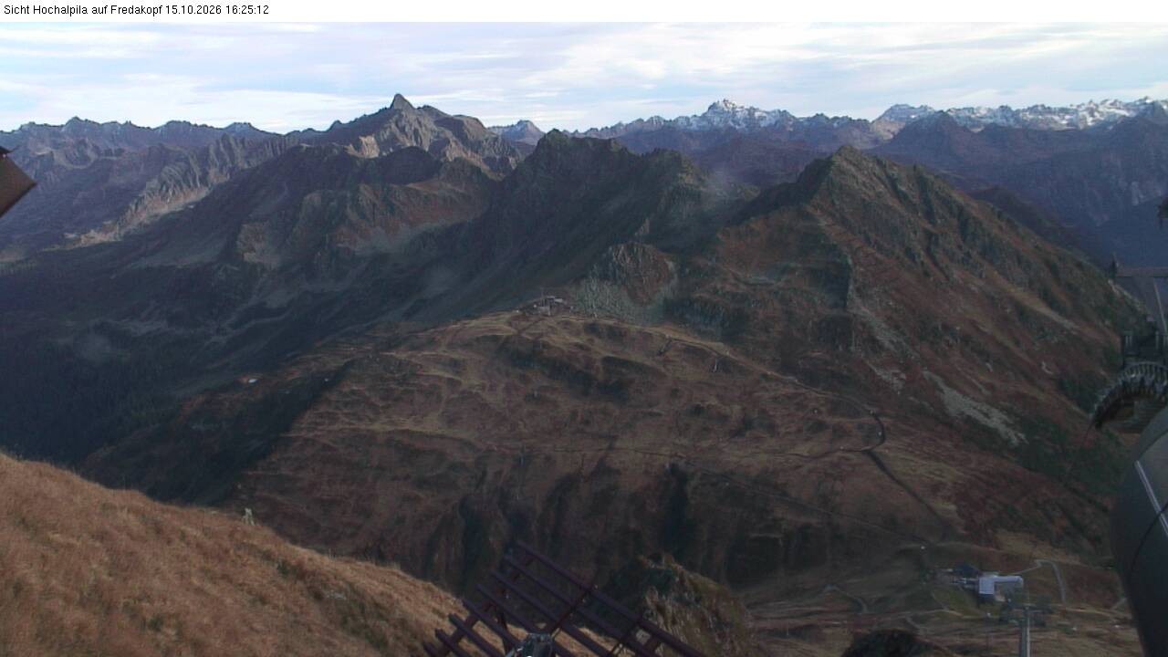 Archiv Foto Webcam Hochalpila Bahn in der Silvretta Montafon