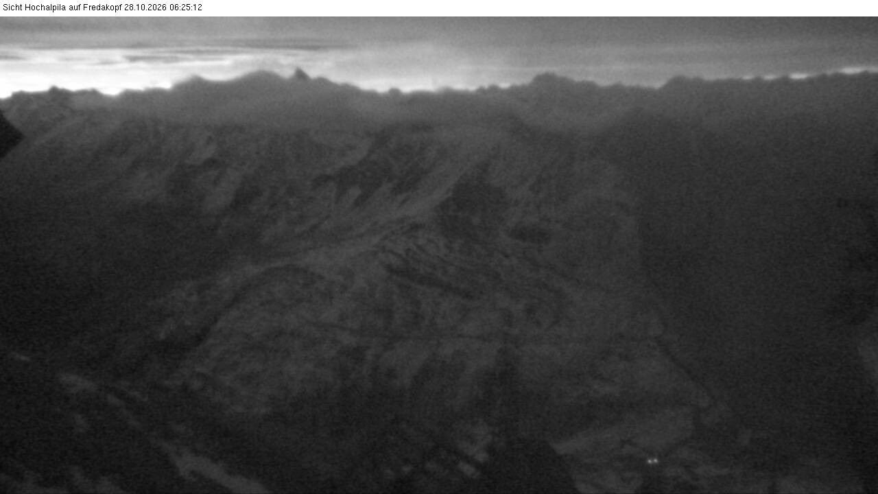 Archiv Foto Webcam Hochalpila Bahn in der Silvretta Montafon