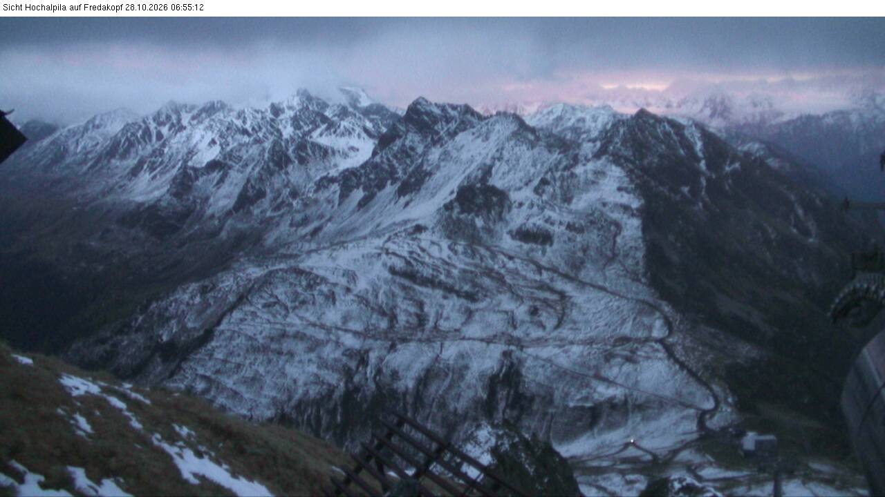 Archiv Foto Webcam Hochalpila Bahn in der Silvretta Montafon