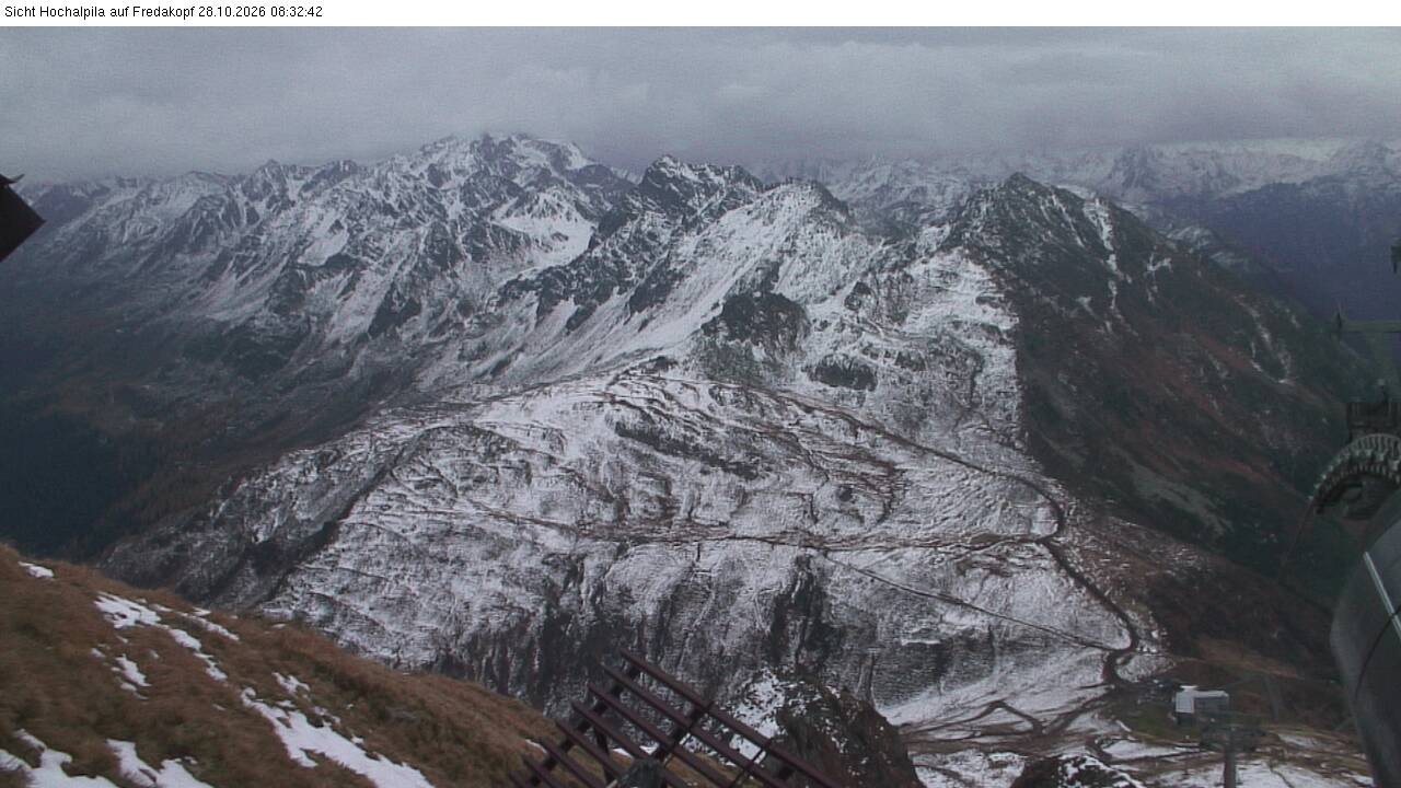 Archiv Foto Webcam Hochalpila Bahn in der Silvretta Montafon