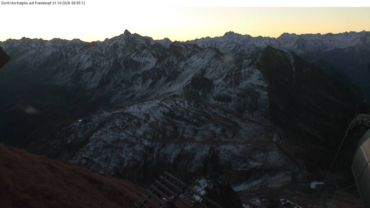 Archiv Foto Webcam Hochalpila Bahn in der Silvretta Montafon