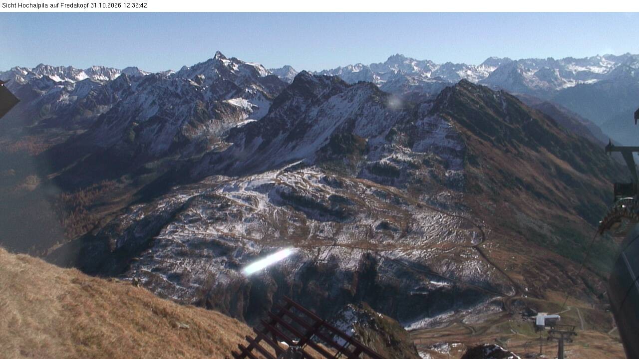 Archiv Foto Webcam Hochalpila Bahn in der Silvretta Montafon