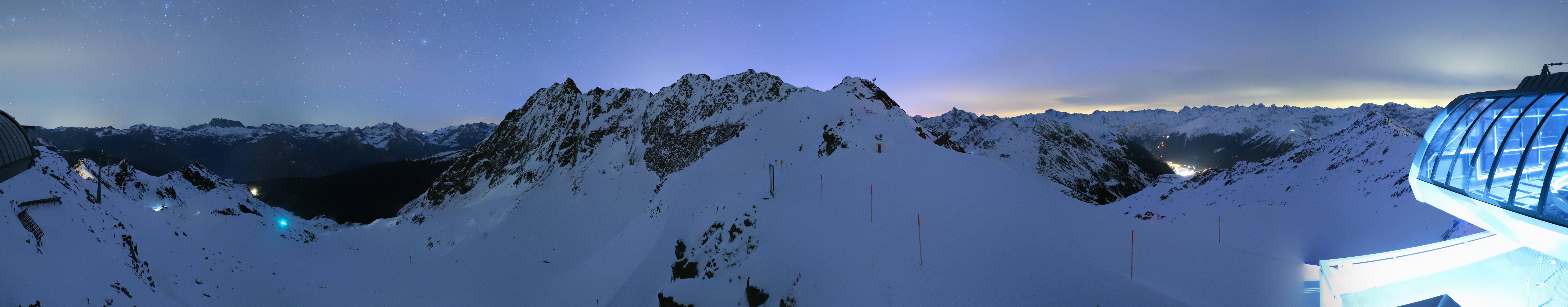 Archiv Foto Webcam Panorama Bahn - Silvretta Montafon