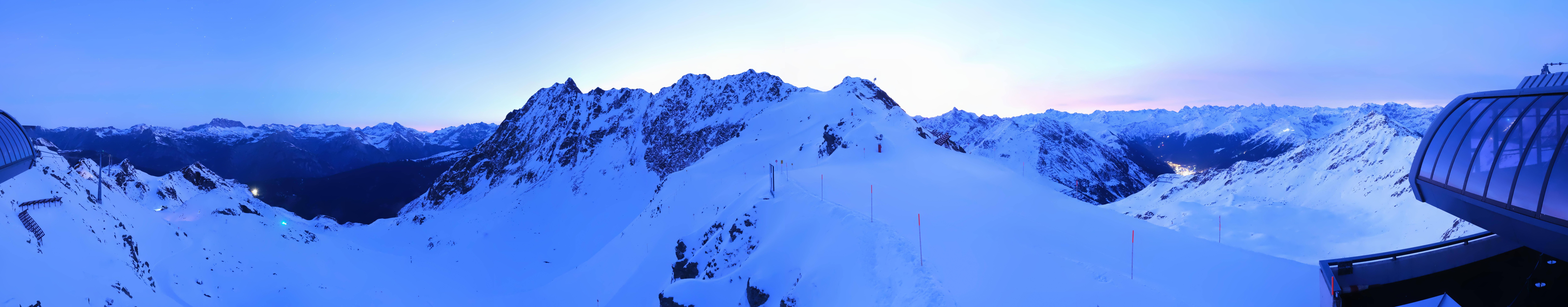 Archiv Foto Webcam Panorama Bahn - Silvretta Montafon