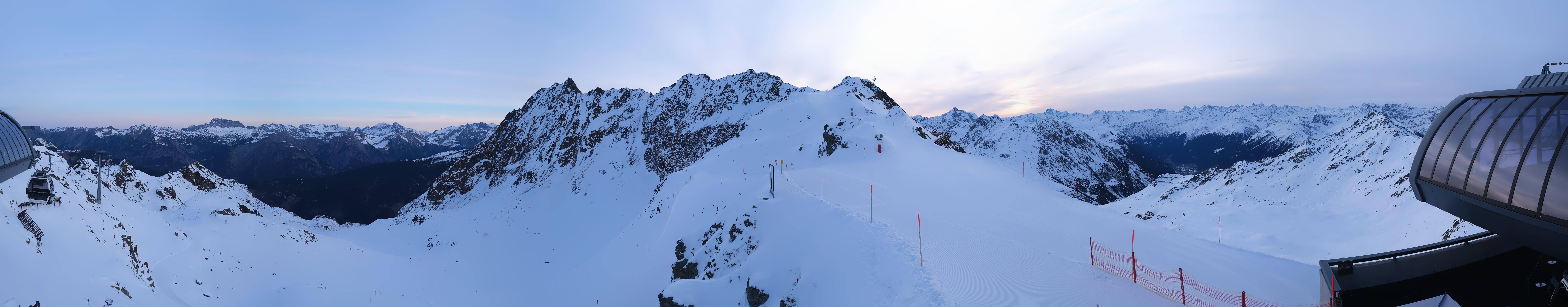 Archiv Foto Webcam Panorama Bahn - Silvretta Montafon