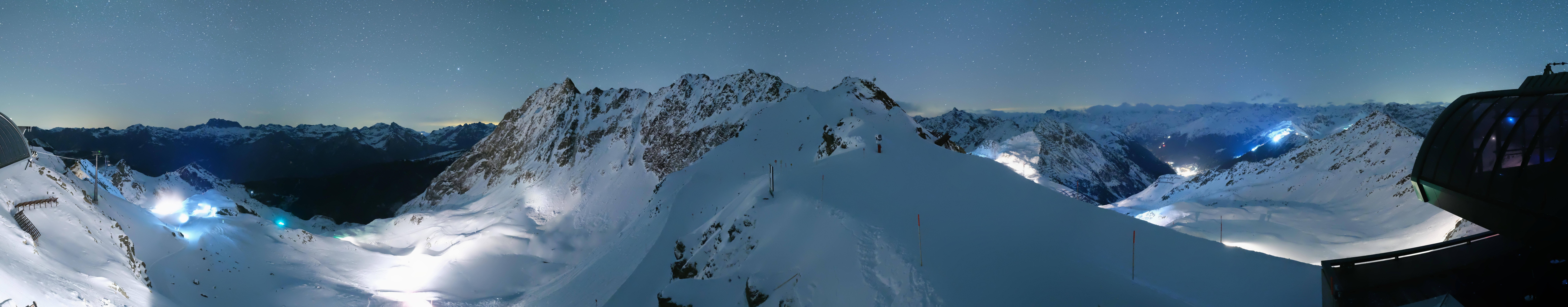 Archiv Foto Webcam Panorama Bahn - Silvretta Montafon
