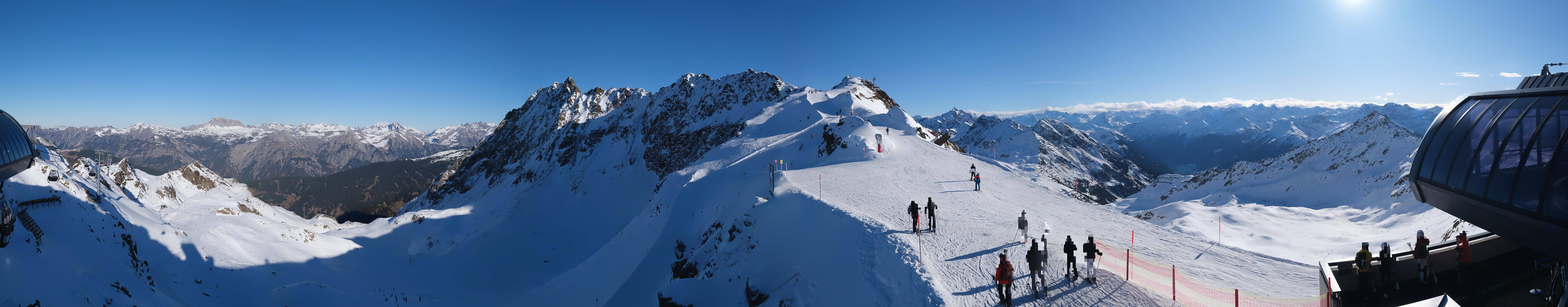 Archiv Foto Webcam Panorama Bahn - Silvretta Montafon