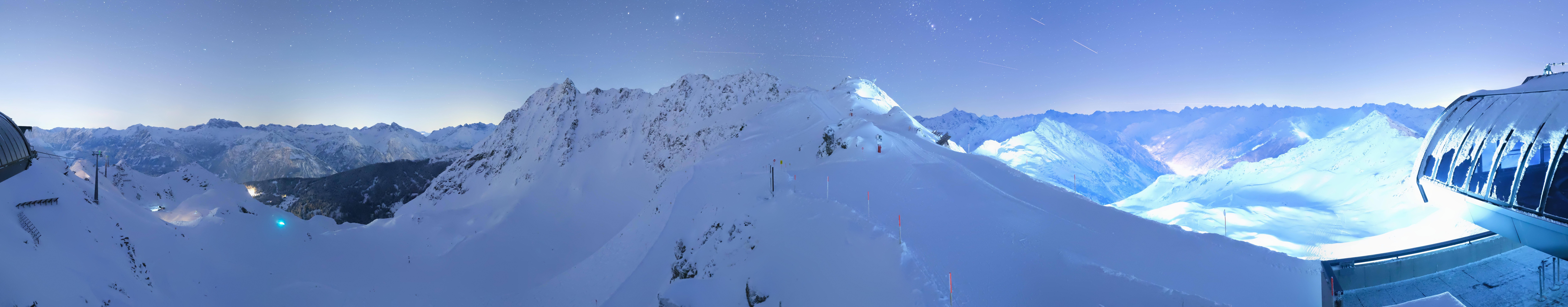 Archiv Foto Webcam Panorama Bahn - Silvretta Montafon