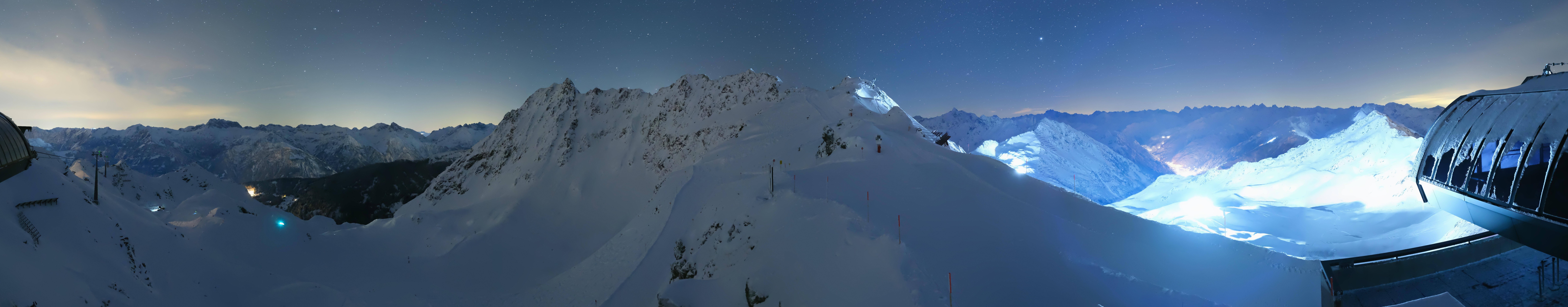 Archiv Foto Webcam Panorama Bahn - Silvretta Montafon