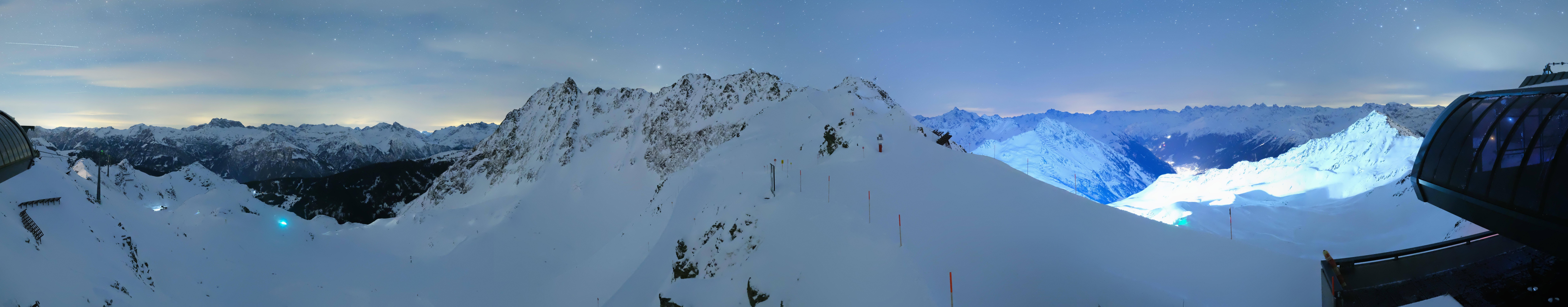 Archiv Foto Webcam Panorama Bahn - Silvretta Montafon