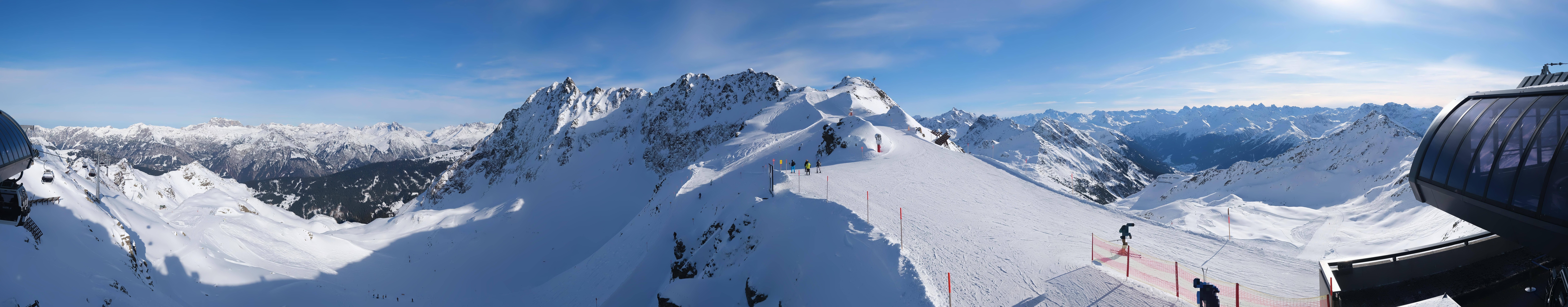 Archiv Foto Webcam Panorama Bahn - Silvretta Montafon