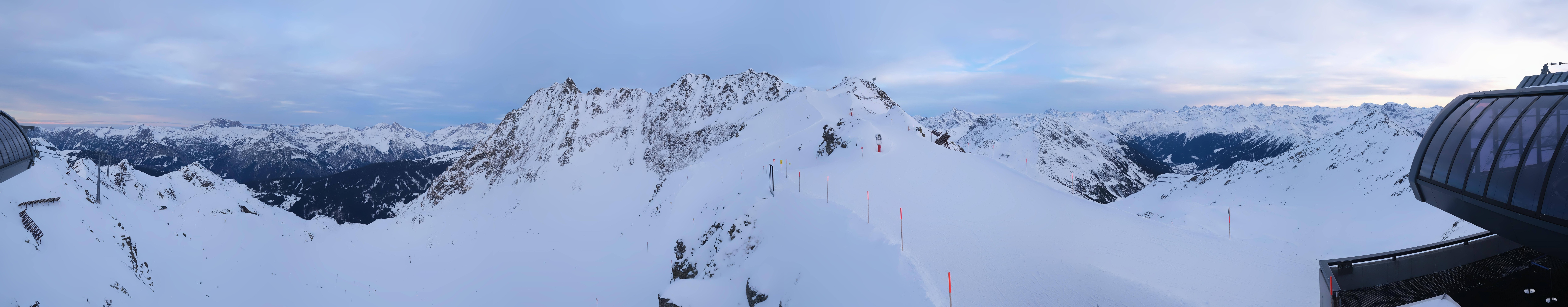 Archiv Foto Webcam Panorama Bahn - Silvretta Montafon