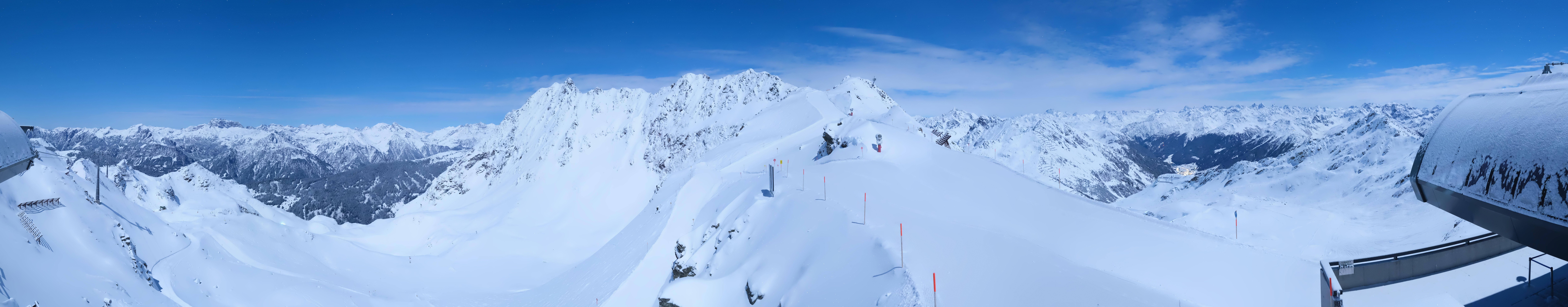 Archiv Foto Webcam Panorama Bahn - Silvretta Montafon