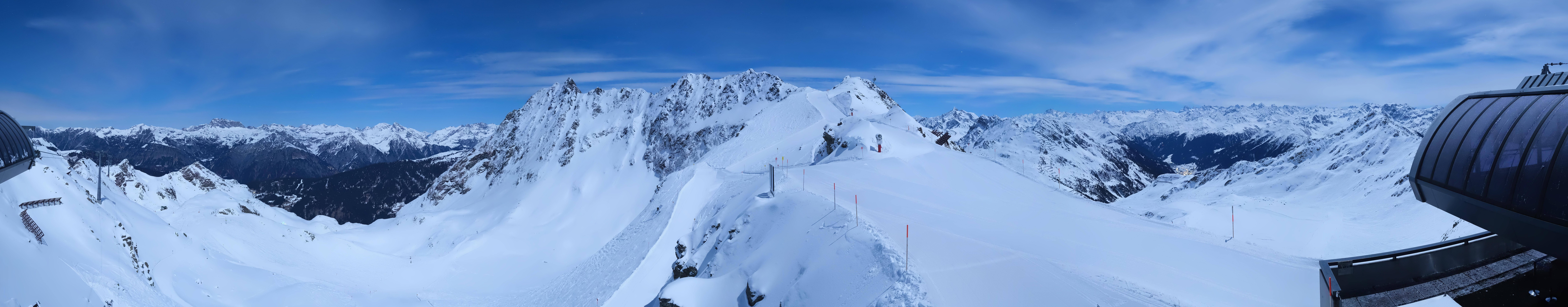 Archiv Foto Webcam Panorama Bahn - Silvretta Montafon