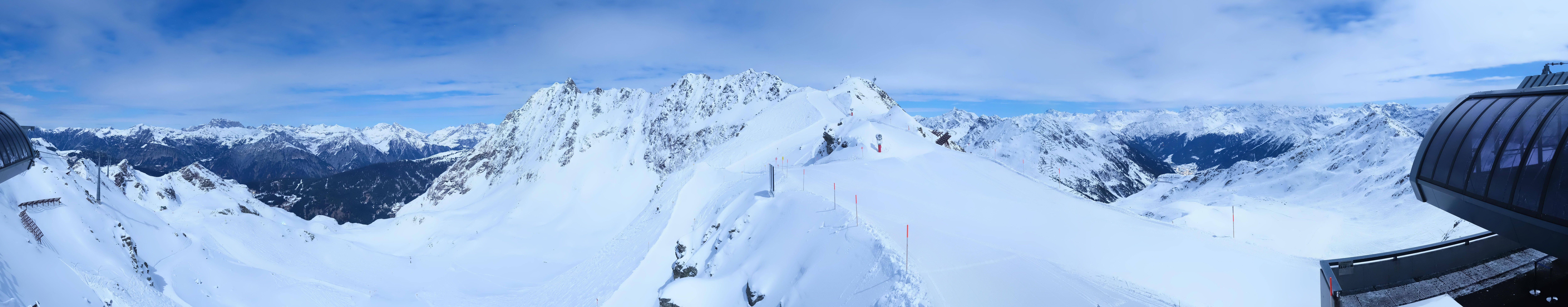 Archiv Foto Webcam Panorama Bahn - Silvretta Montafon